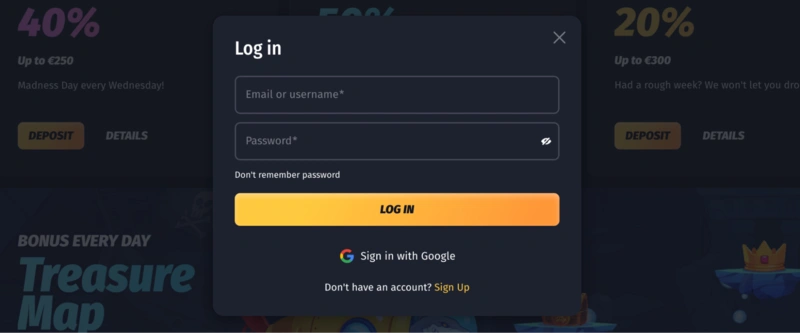 Winshark Login